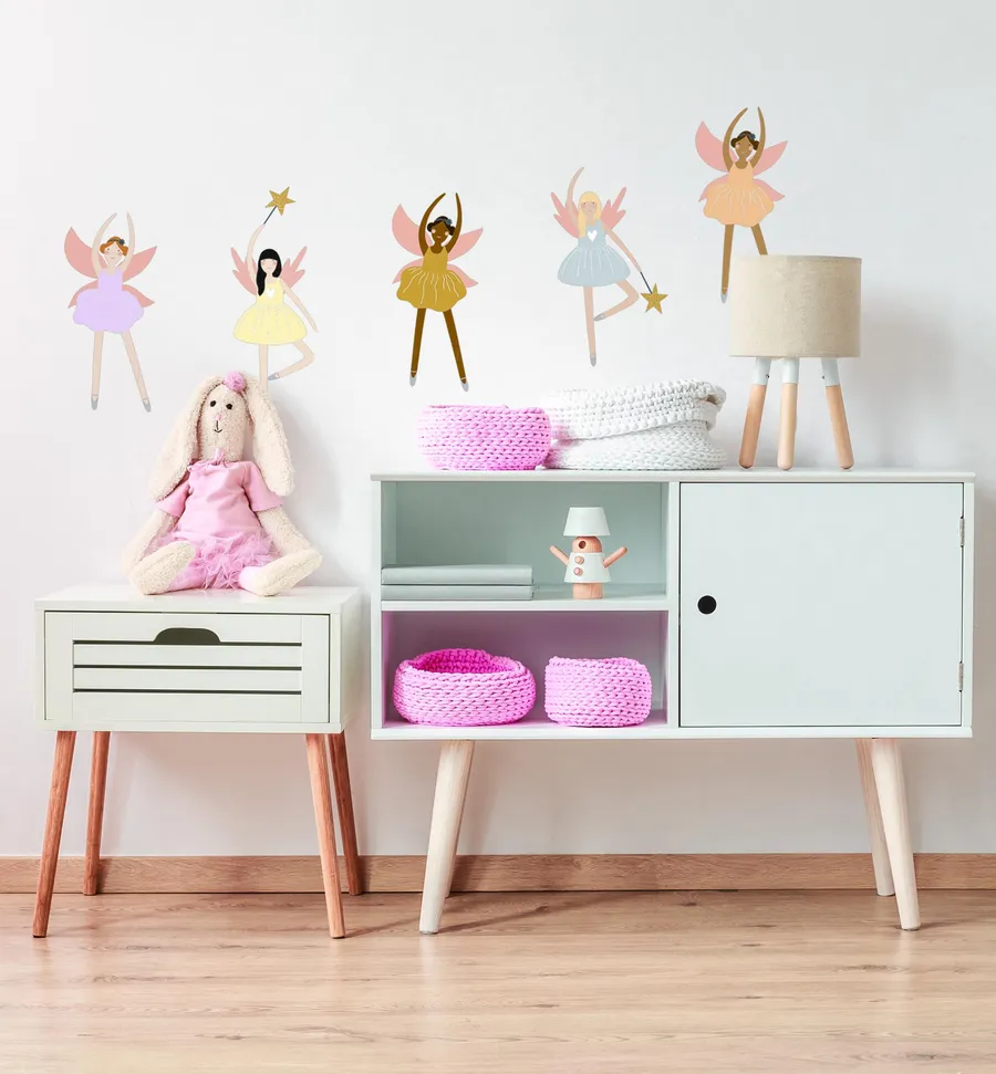 Fairy Ballerina Decal Set