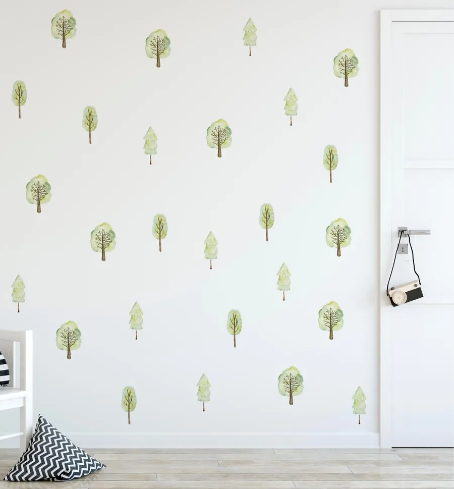 Forest Trees Decal Set