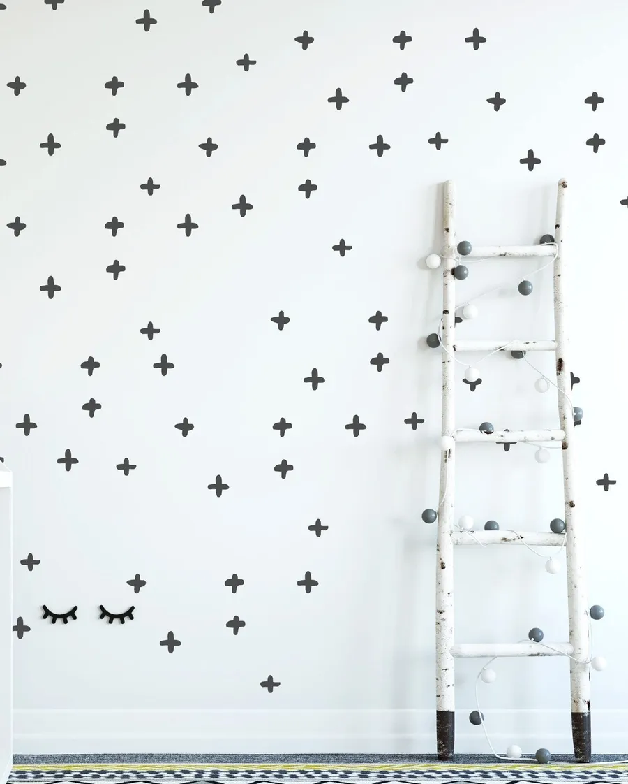 Plus Signs Decal Set