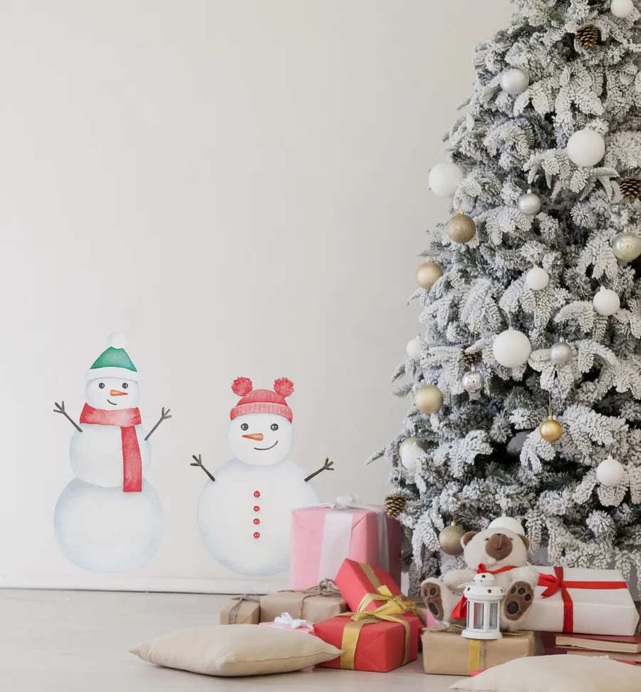Snowmen Decal Set