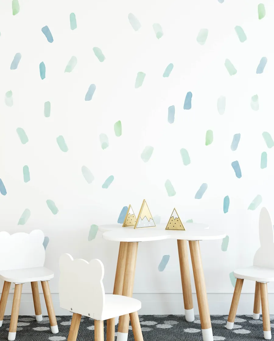 Watercolour Paint Stroke | Seafoam