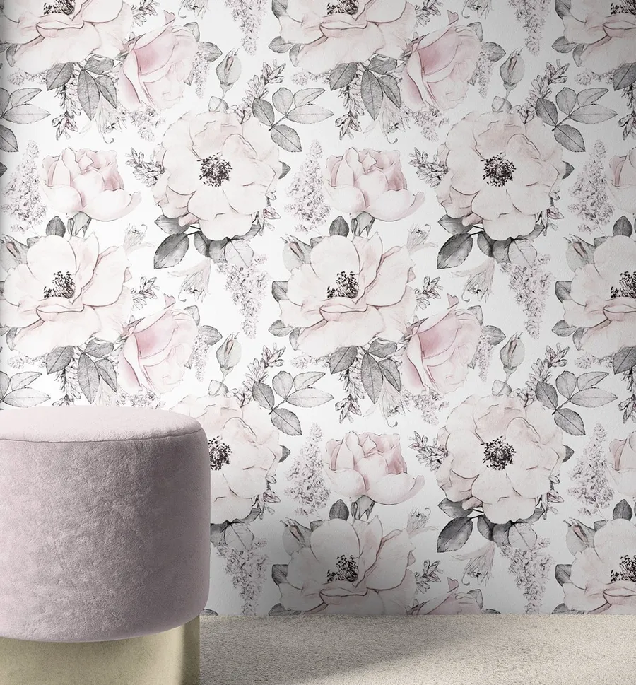 Vintage Blooms Wallpaper
