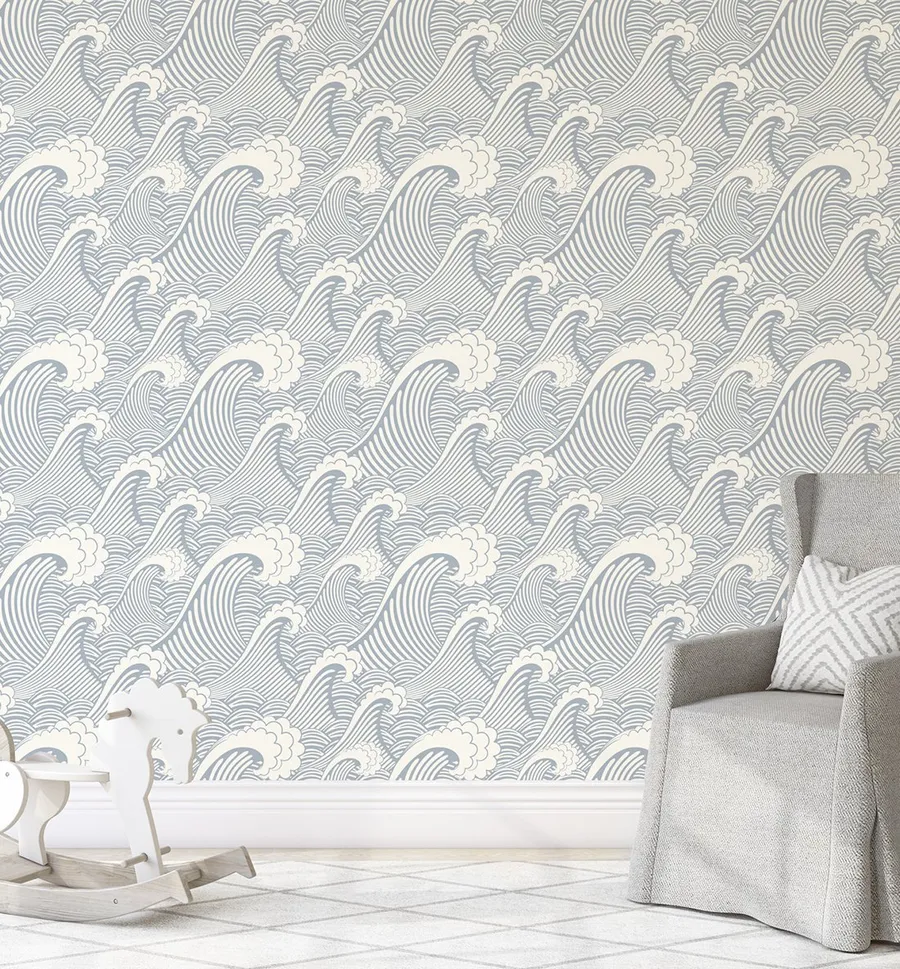 Classic Waves Wallpaper