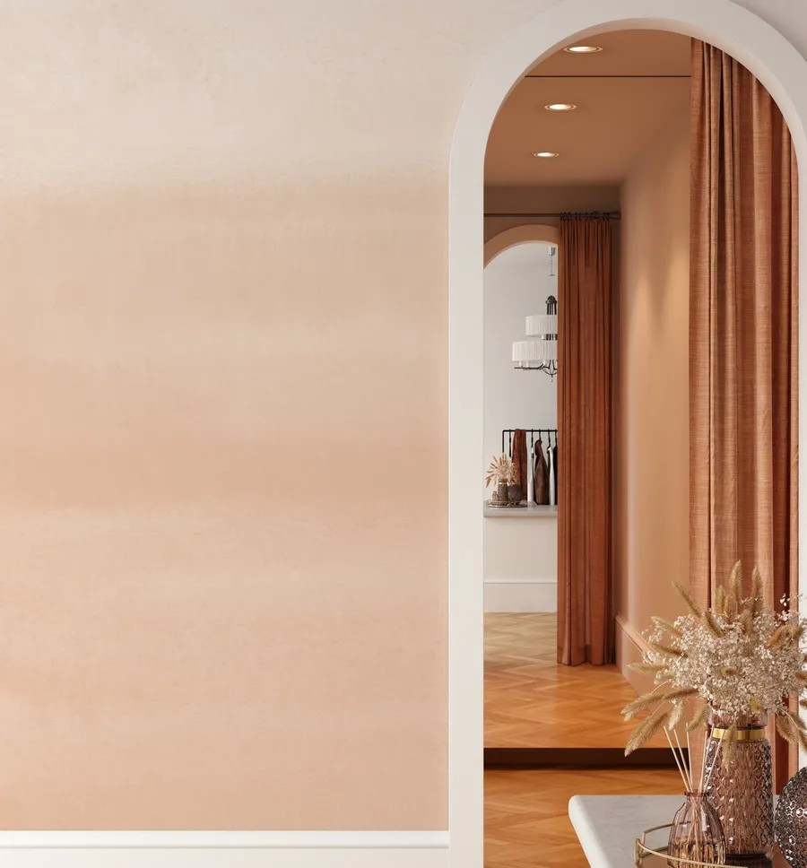 Ombre | Soft Terracotta Wallpaper