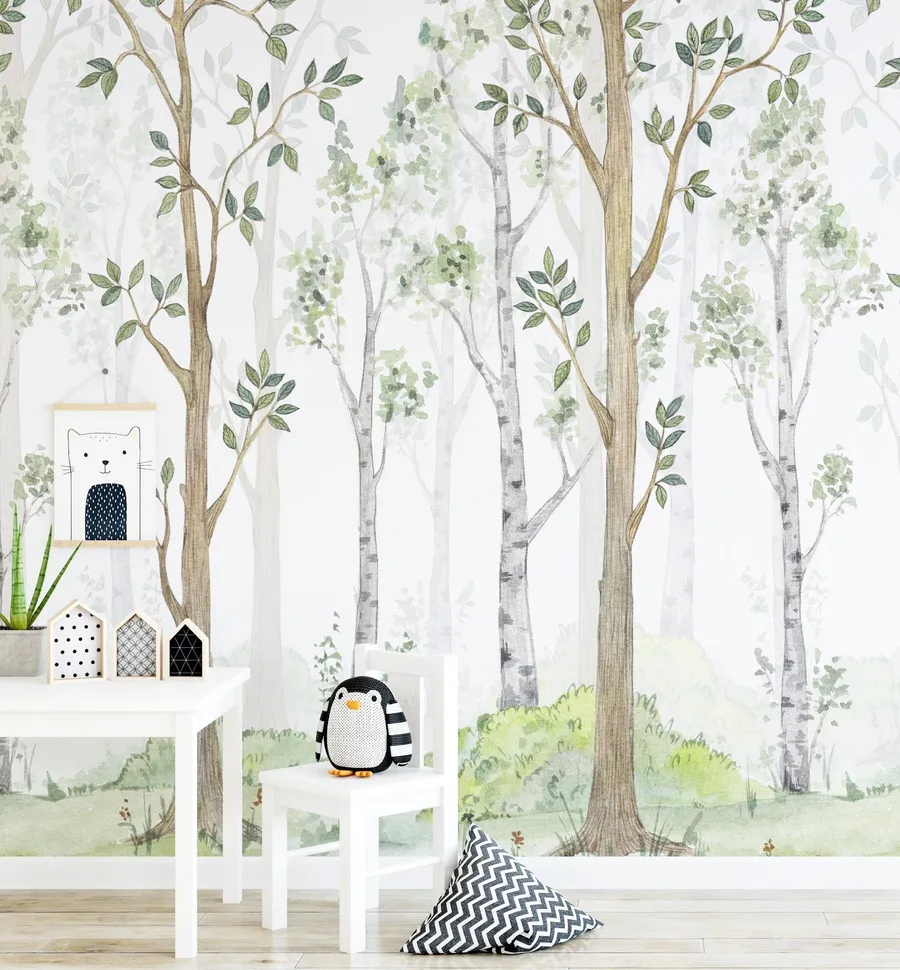 Hidden Forest Wallpaper Mural