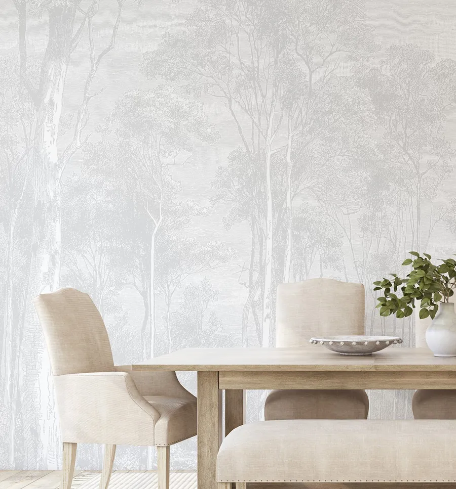 Eucalyptus Trees Wallpaper Mural