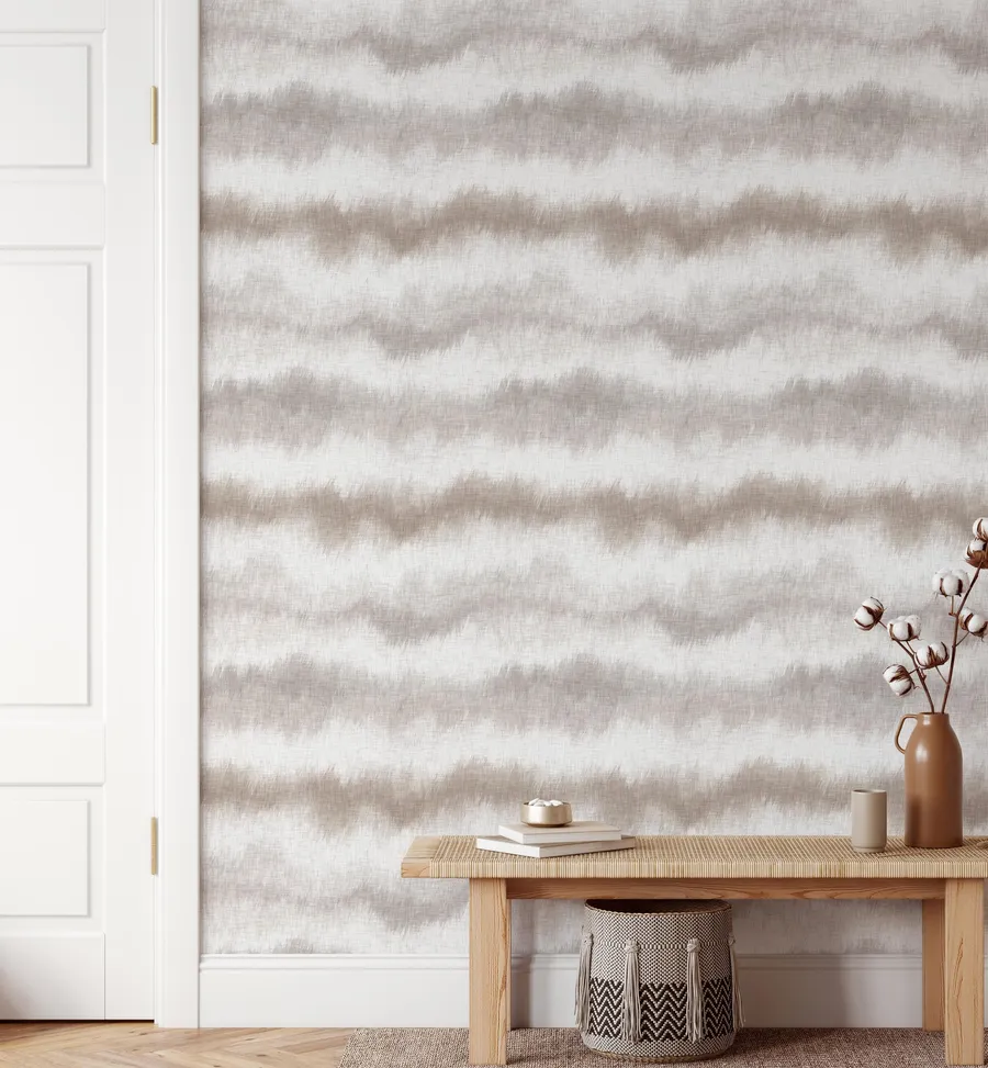 Faux Linen Wallpaper