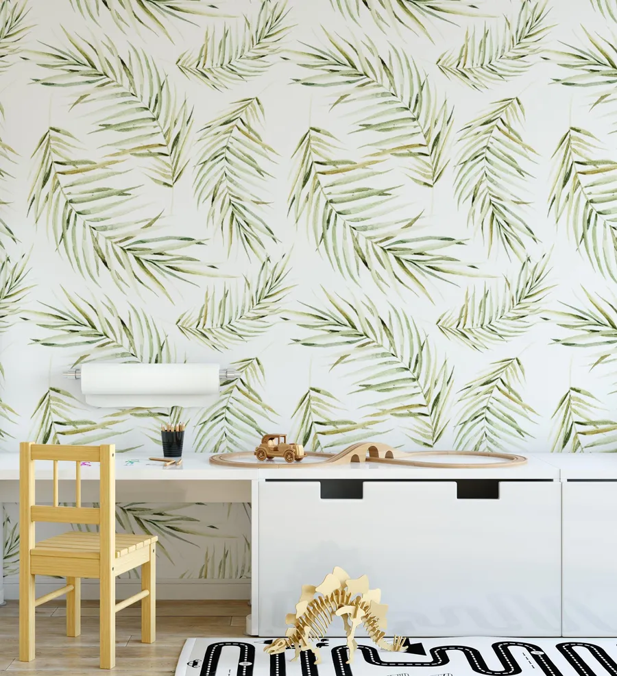 Dried Palm Leaf Wallpaper
