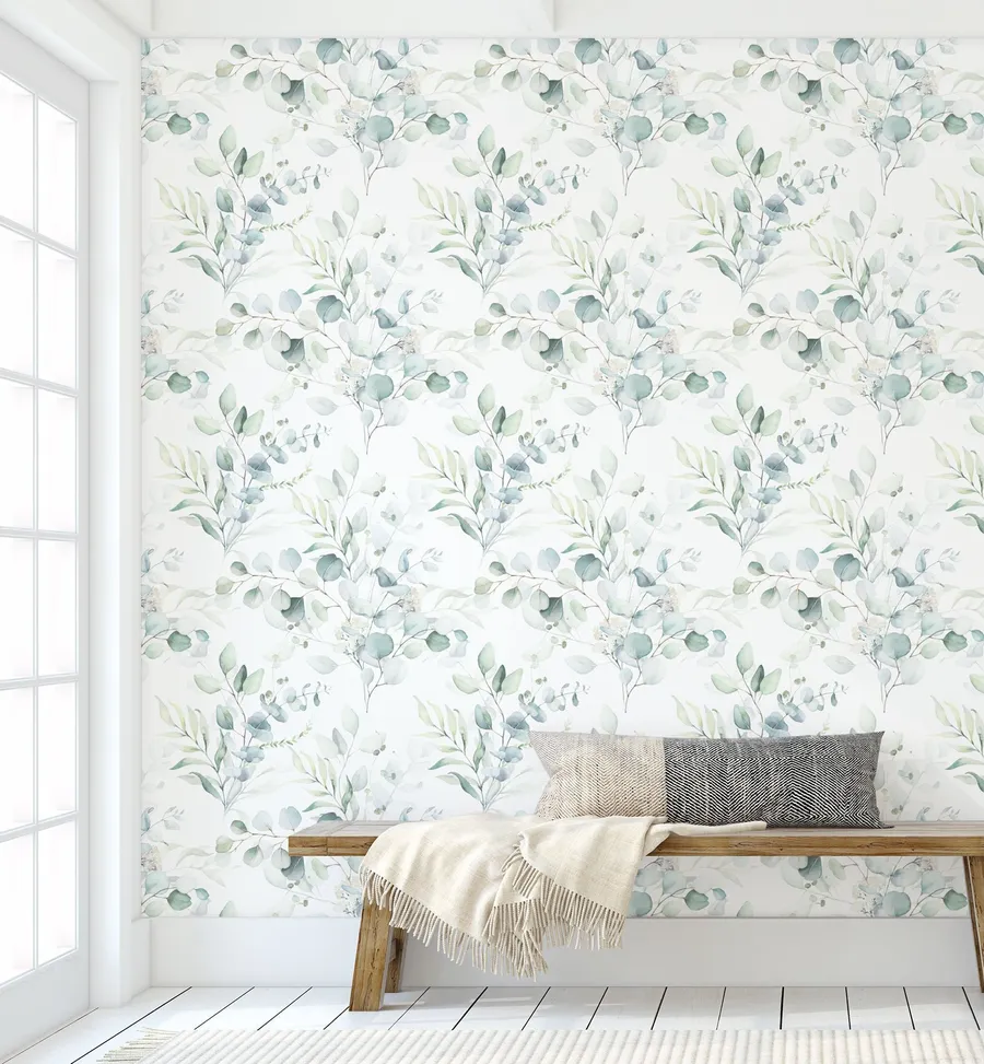 Soft Eucalyptus Wallpaper