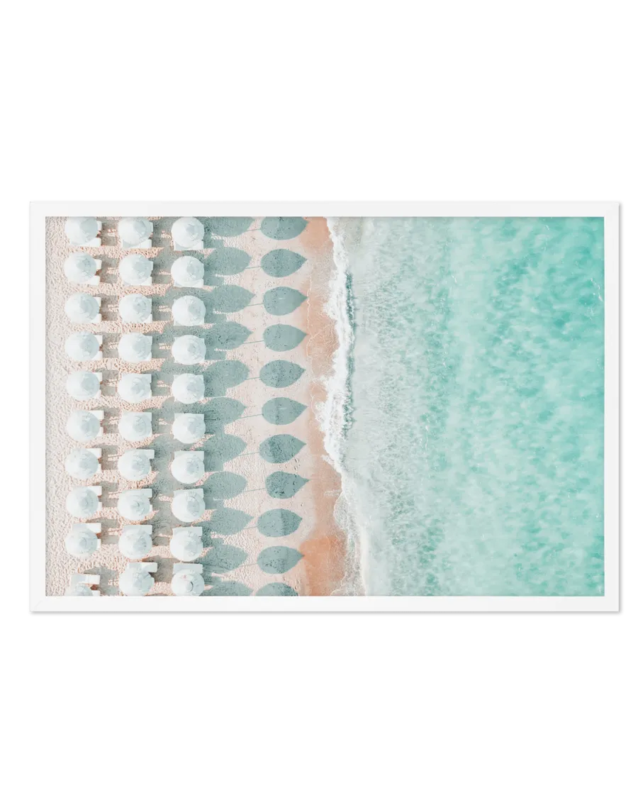 White Umbrellas