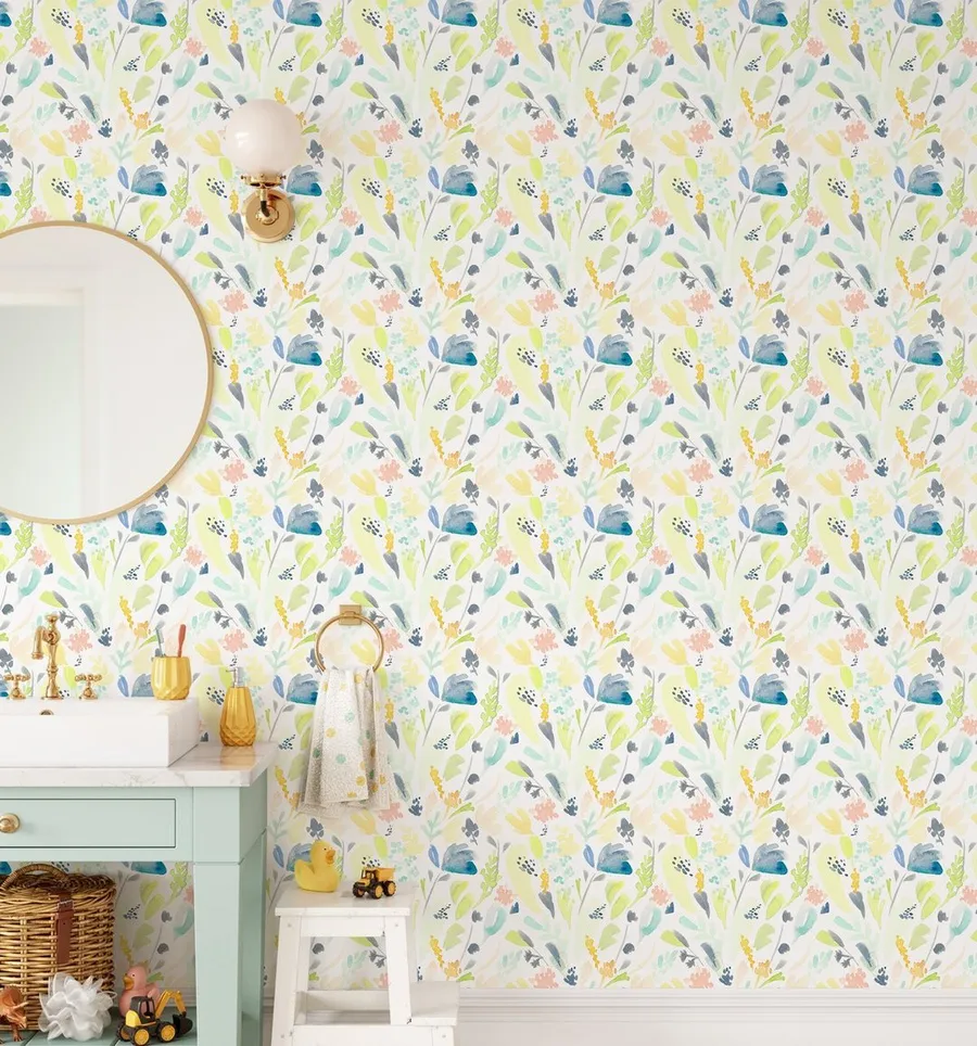So Sweet Floral Wallpaper