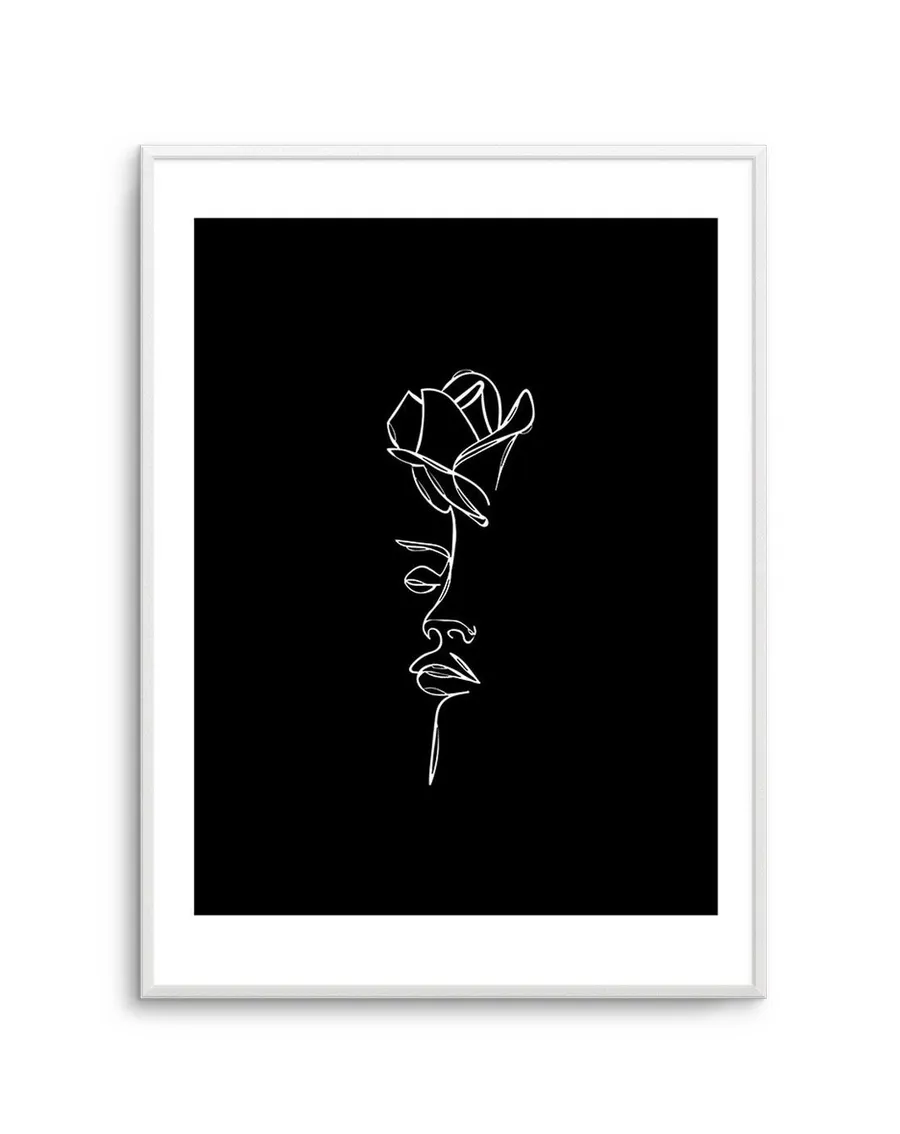 Her Wild Rose | B&W