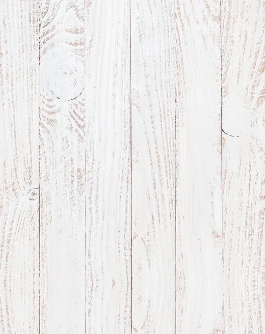 Whitewashed Wooden Panels Wallpaper