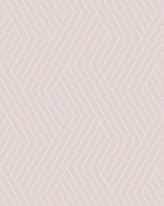 In Geo Wallpaper | Blush