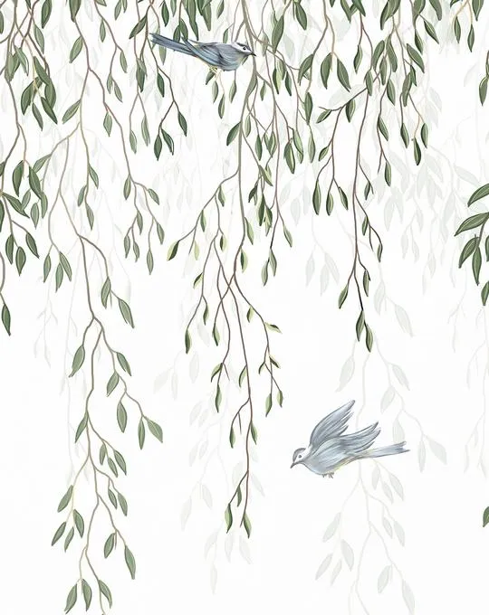 Under the Willow Wallpaper Mural