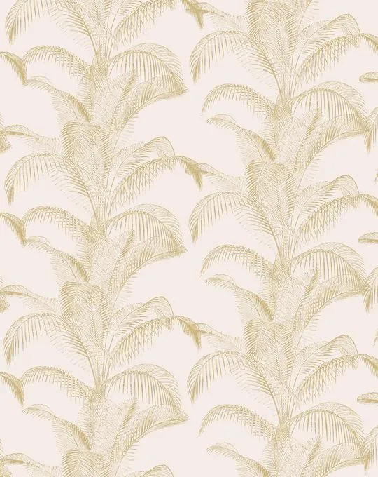 Bronzed Palms Wallpaper