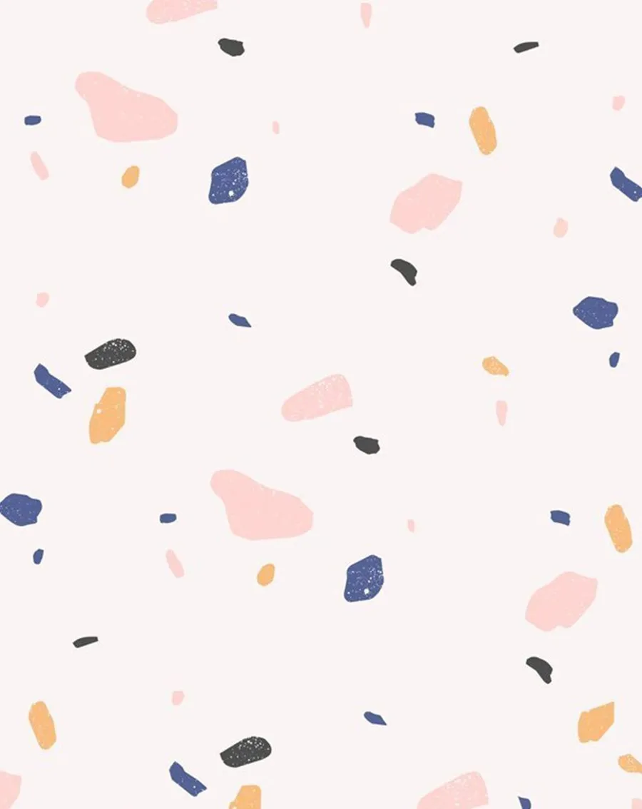 Fun Terrazzo II Wallpaper