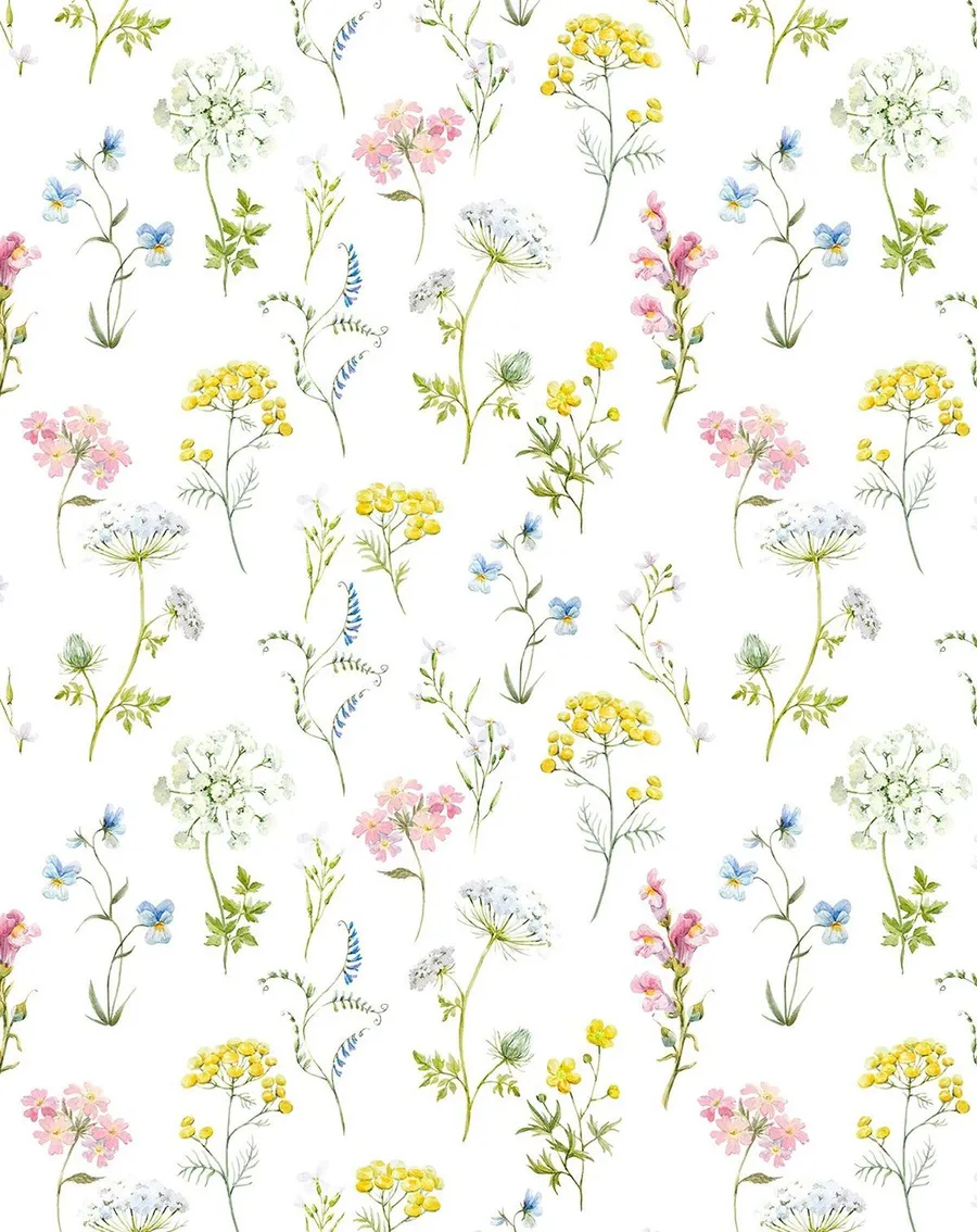Country Garden Flowers Wallpaper