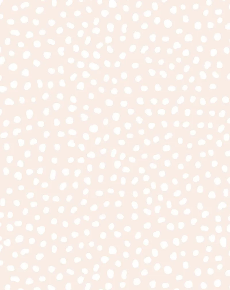 Gigi's Dots Wallpaper in Sand