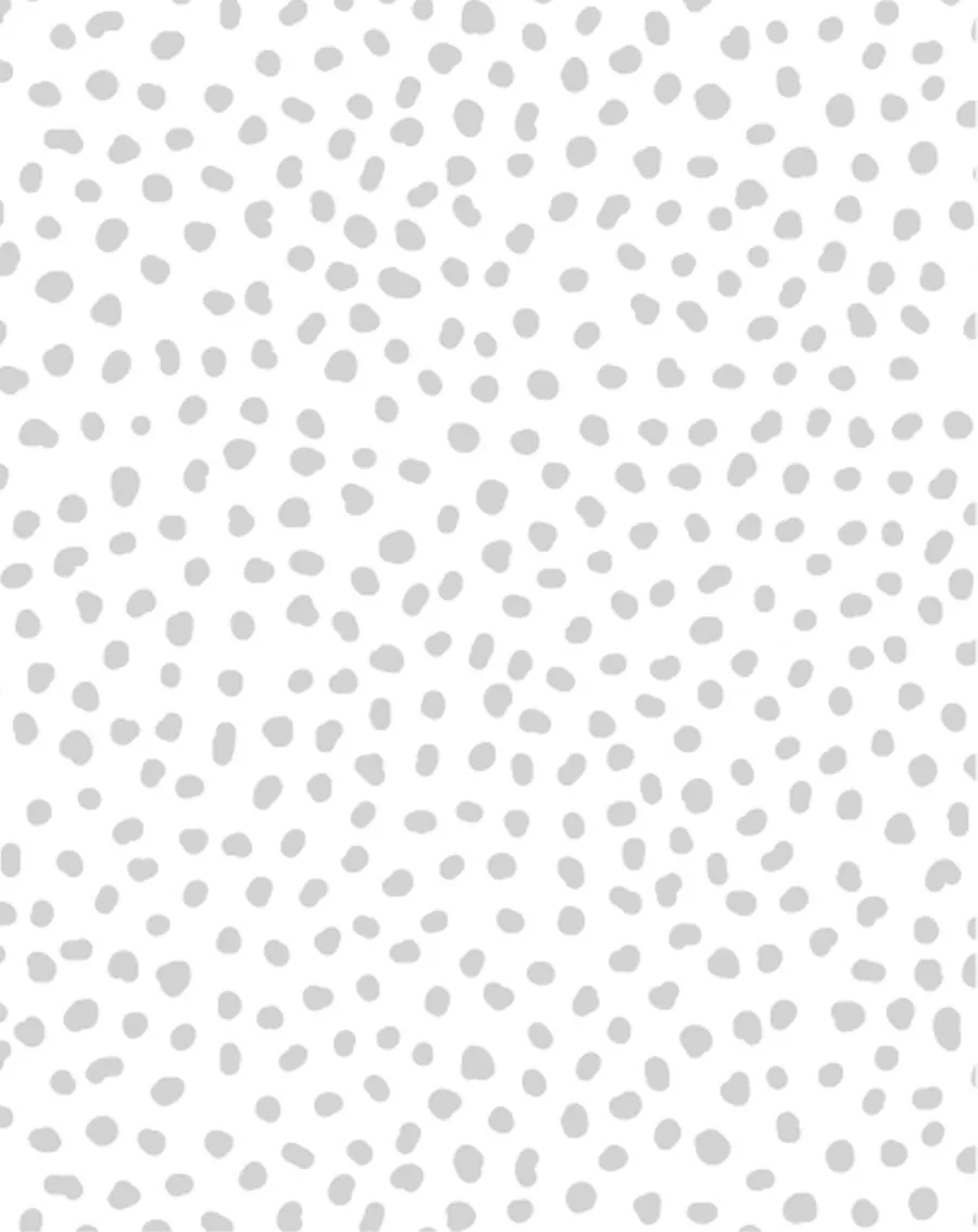 Gigi's Dots Wallpaper in Grey