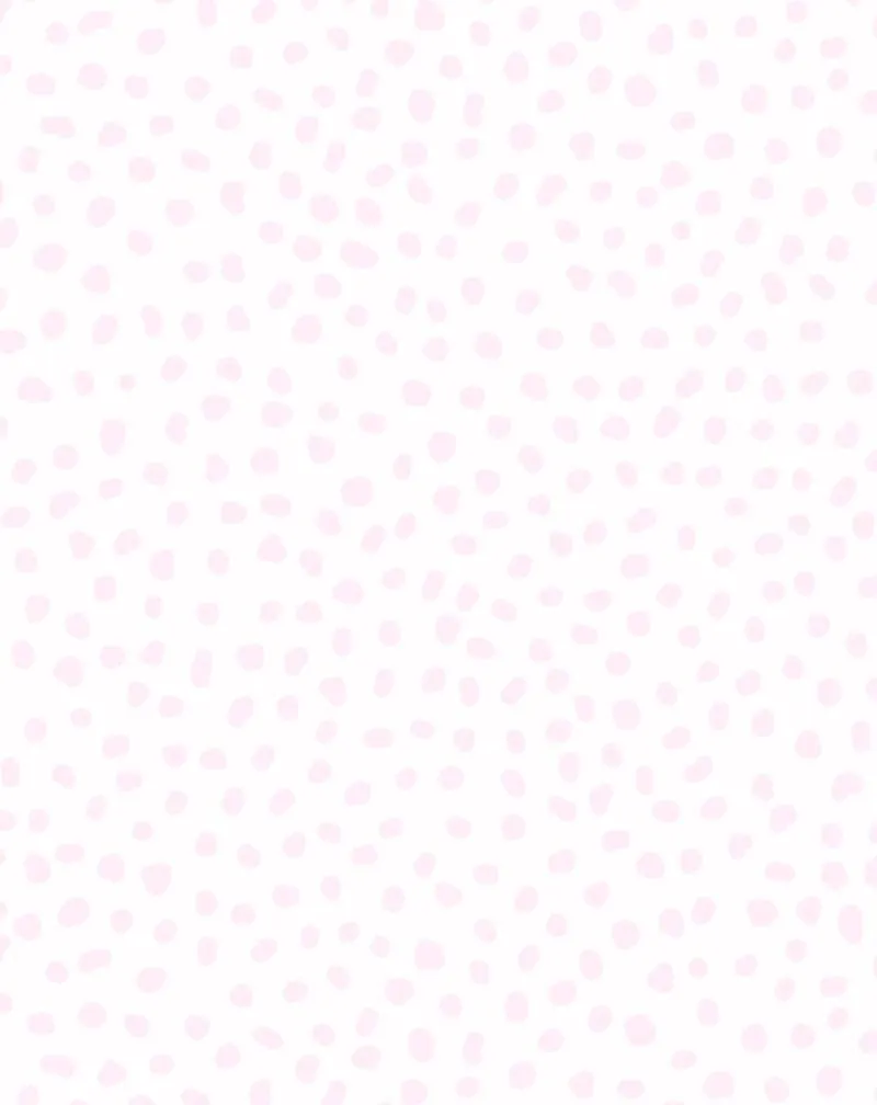 Gigi's Dots Wallpaper in Fairy Floss