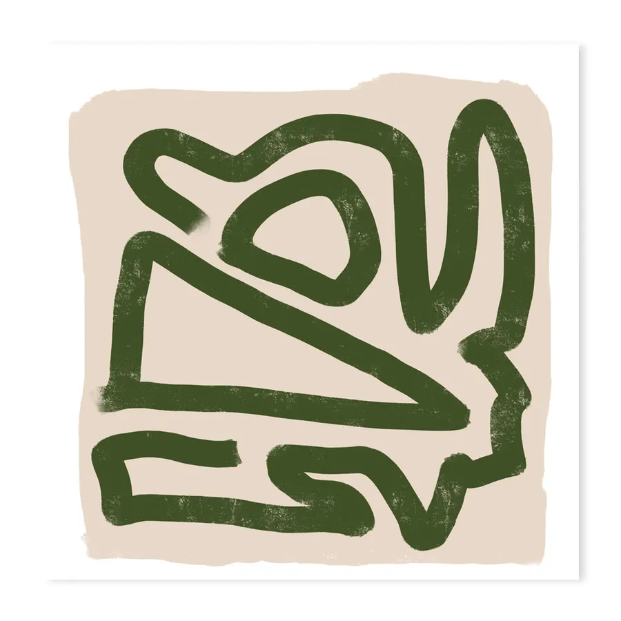 Green Scribble, Style A