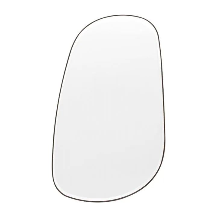 Pebble 150cm Organic Shaped Mirror - Black by Interior Secrets - AfterPay Available