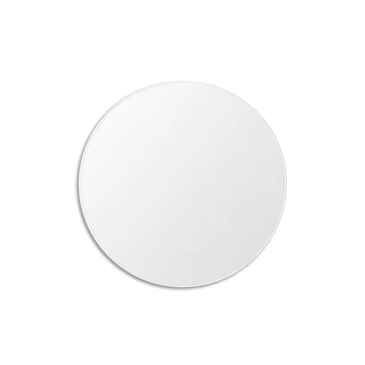 Flynn 80cm Round Mirror - White by Interior Secrets - AfterPay Available