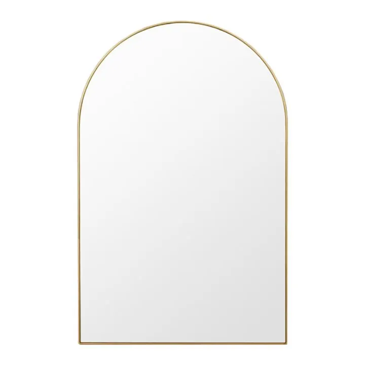 Bjorn Arch Oversized Mirror - Brass by Interior Secrets - AfterPay Available