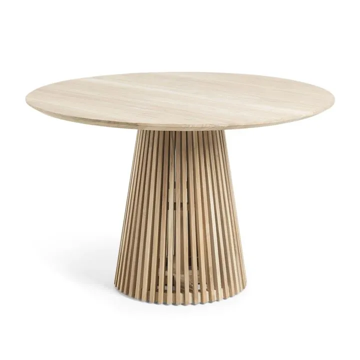 Irune Solid Timber Round Dining Table - Natural by Interior Secrets - AfterPay Available