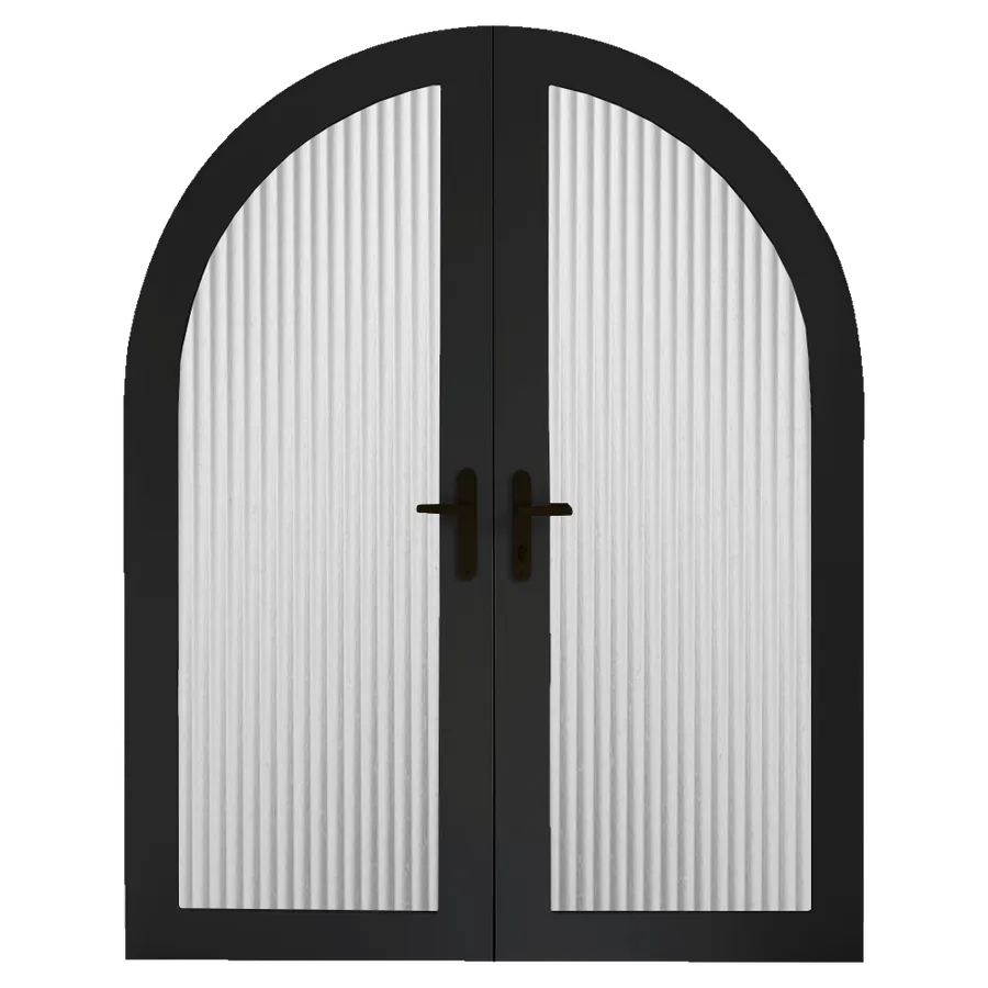 DOUBLE ARCH FRONT DOORS 2440