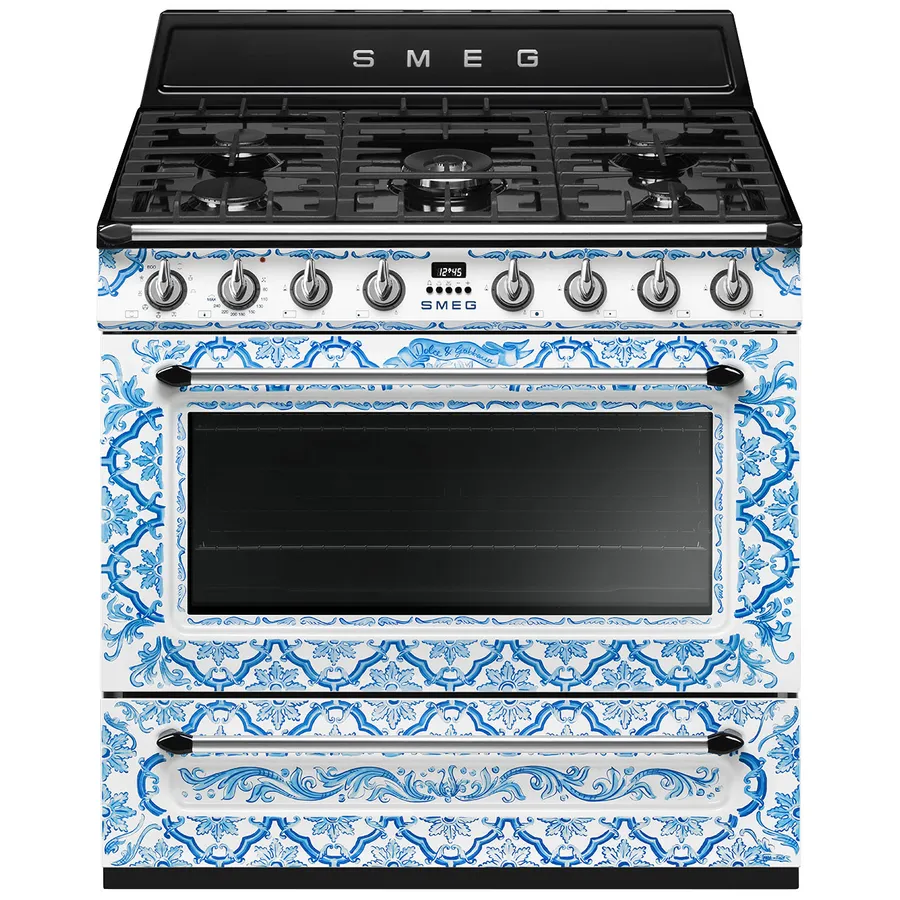 Smeg Dolce&Gabbana 90cm Divina Cucina freestanding cooker