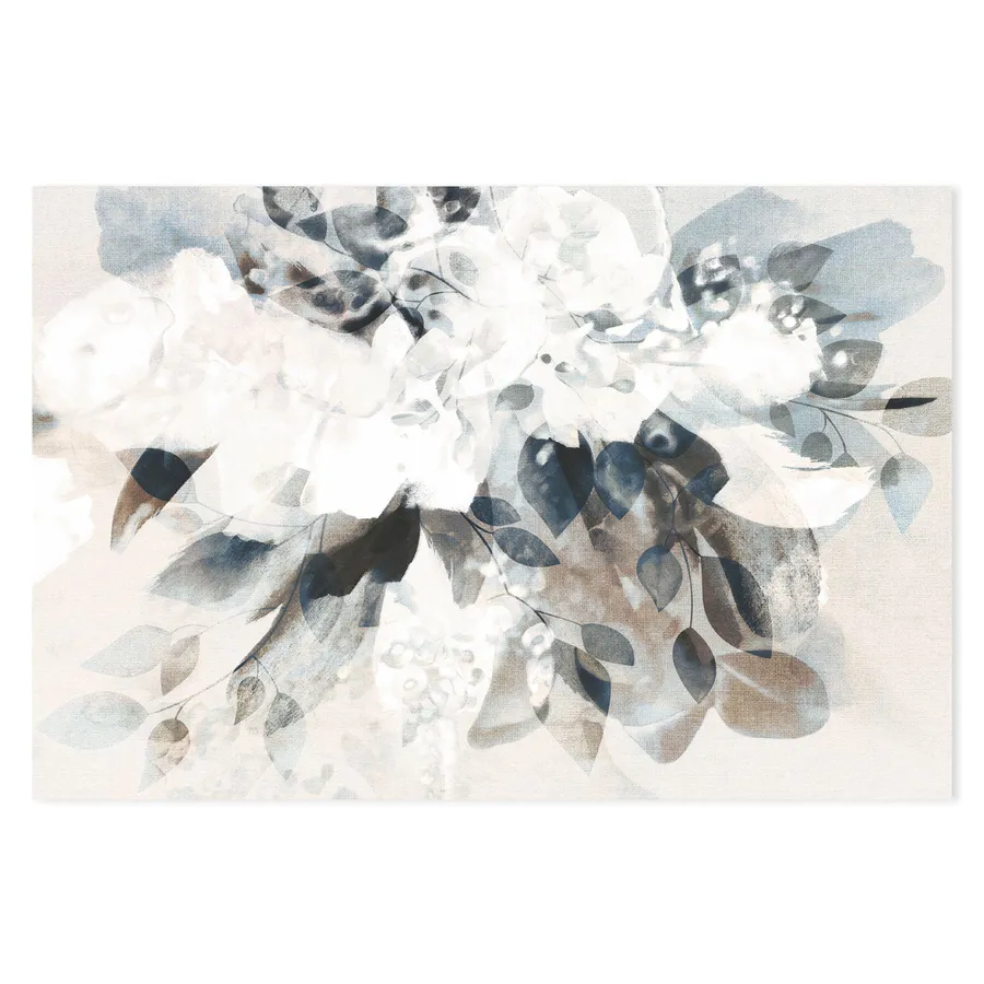 Blue Abstract Bouquet