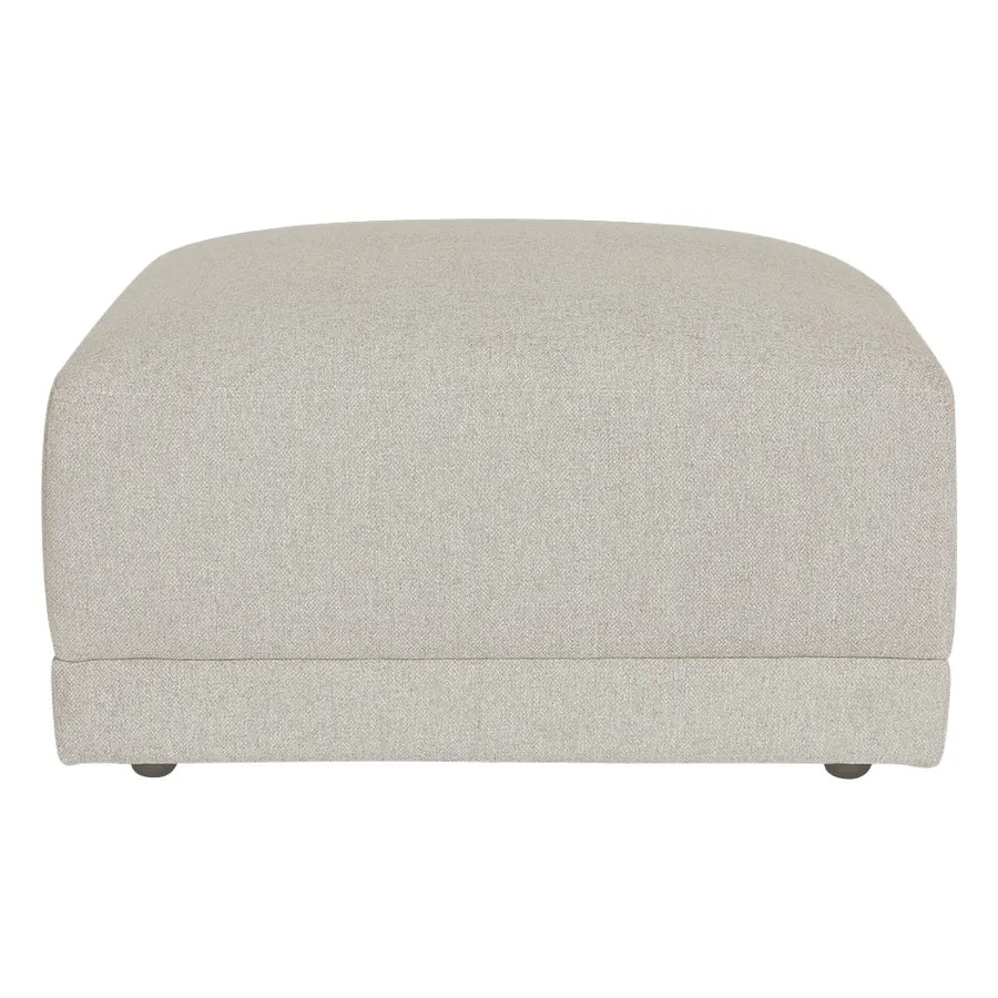 Haven California Ivory Ottoman - 86cm x 86cm