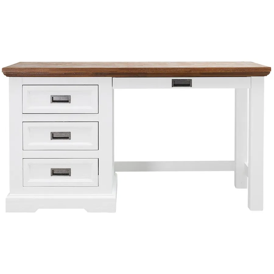 Aspen Brushed Desk Two Tone - 140cm