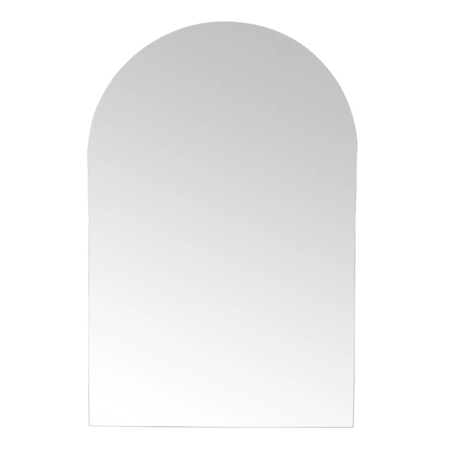 Mansour Arched Floor Mirror (Large) White - 140cm x 215cm