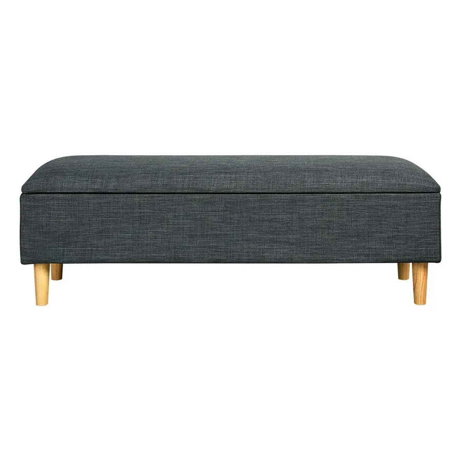 Bobby Storage Bench Charcoal