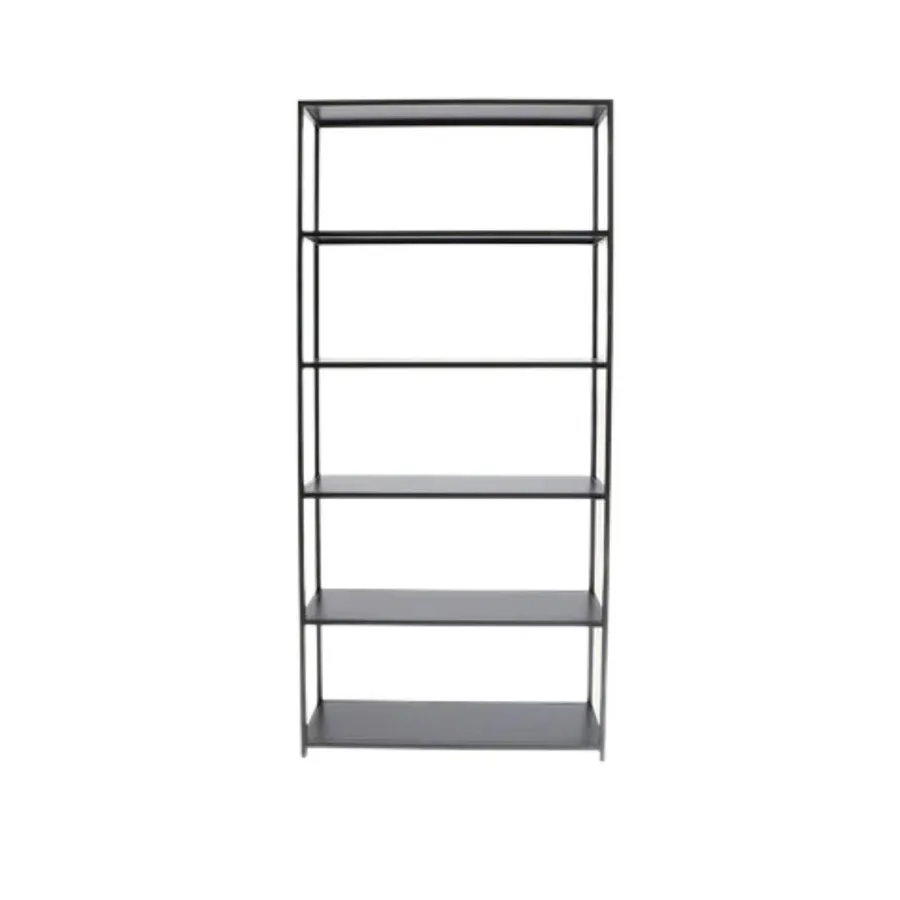 Xavier Metal Book Shelf - Black