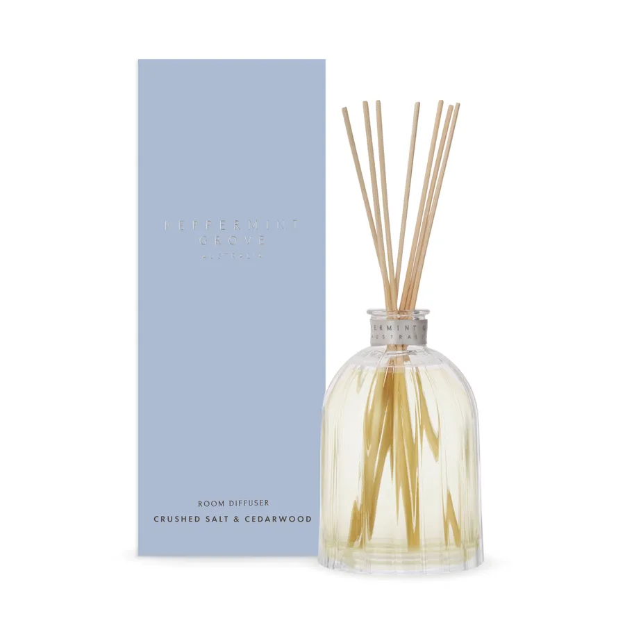 Peppermint Grove Room Diffusers Crushed Salt & Cedarwood - 350ml
