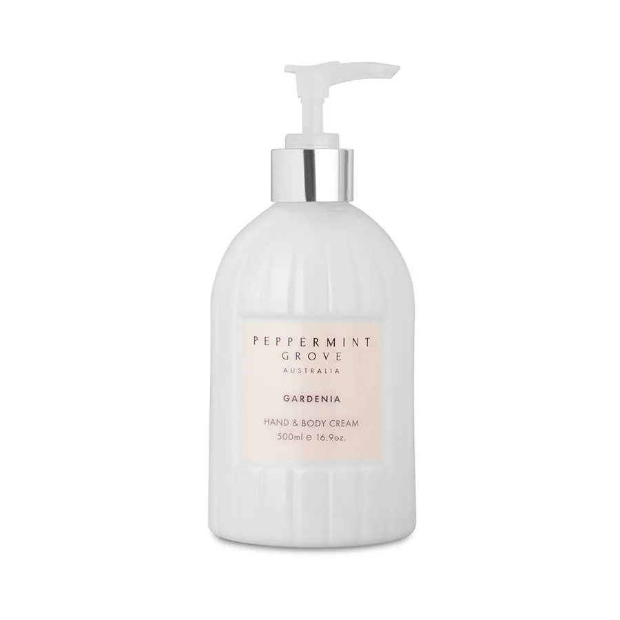 Peppermint Grove Hand & Body Cream Gardenia - 500ml