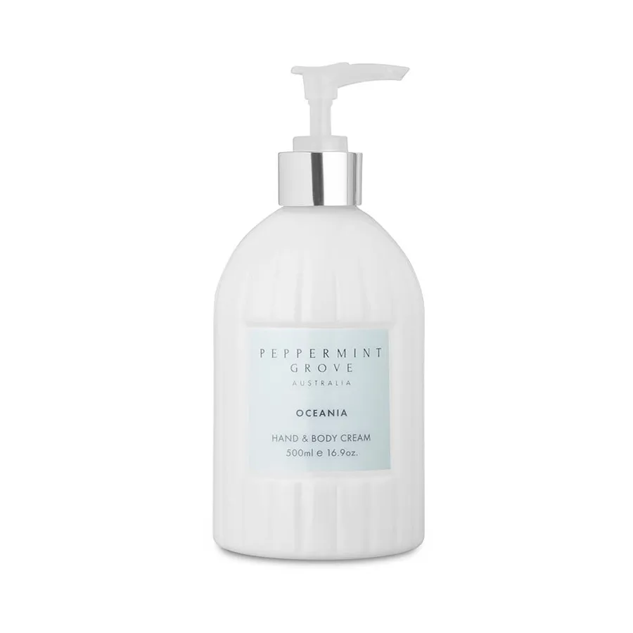 Peppermint Grove Hand & Body Cream Oceania - 500ml