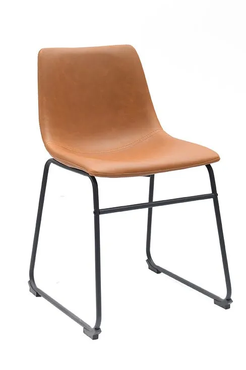 Montana Saddle Dining Chair Rust