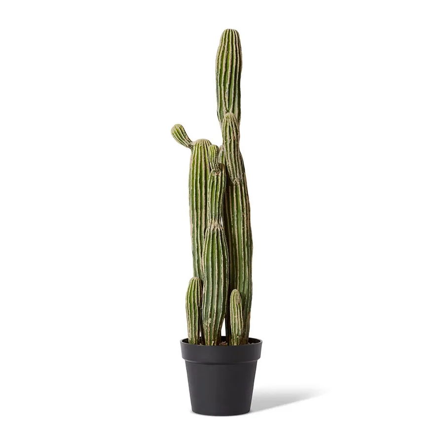 Saguaro Cactus Potted Plant Green - 25cm x 20cm x 91cm
