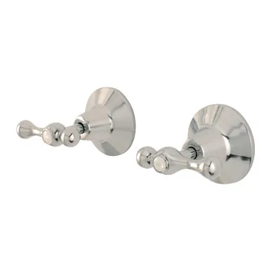Armada Wall Top Assemblies Quarter Turn Lever | Made From Brass In Chrome Finish By Raymor