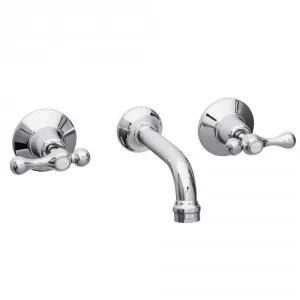 Armada Quarter Turn Bath Set | Made From Brass In Chrome Finish By Raymor