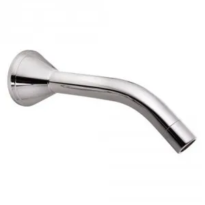 Atlanta Bath Wall Spout 165mm | Made From Brass In Chrome Finish By Raymor