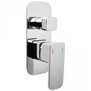 Sigma Bath/Shower Mixer With Diverter | Made From Brass In Chrome Finish By Raymor