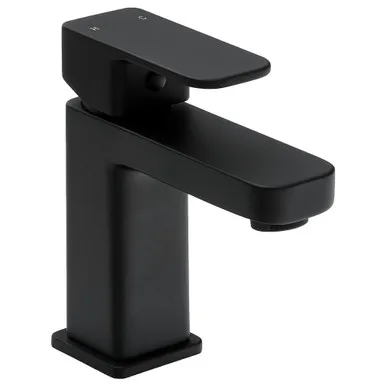 Sigma Basin Mixer Matte 4Star | Made From Nylon/Brass In Black By Raymor