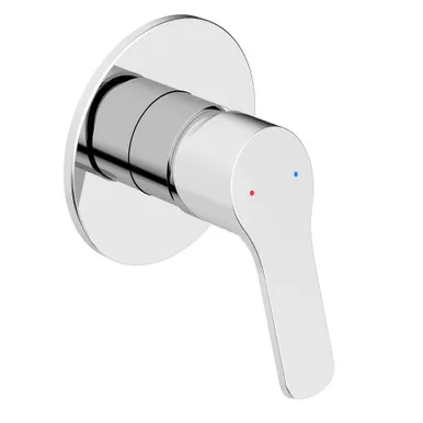 Taylor Bath/Shower Mixer | Made From Brass In Chrome Finish By Raymor
