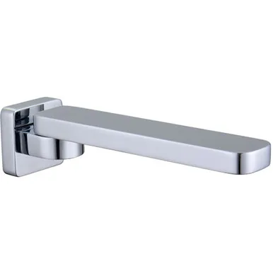 Sigma Bath Wall Swivel Spout 220mm | Made From Brass In Chrome Finish By Raymor